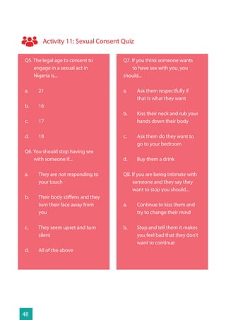 Sexuality Quiz For Guys